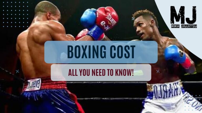 The Cost of Boxing Classes – All You Should Know!