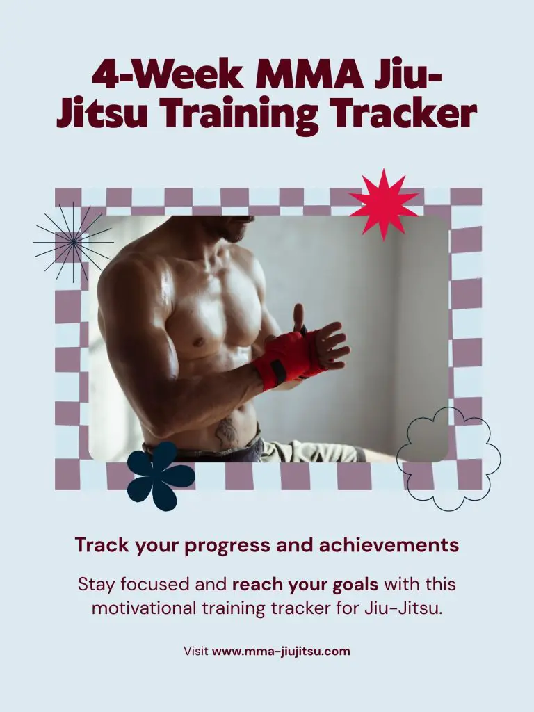4-Week-MMA-Jiu-Jitsu-Training-Tracker